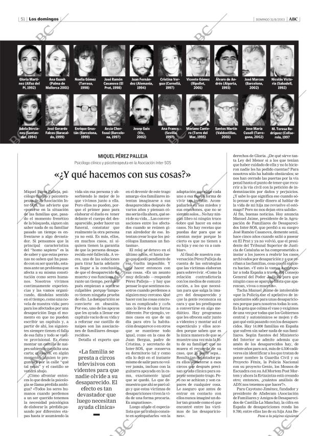 ABC MADRID 31-08-2003 página 51