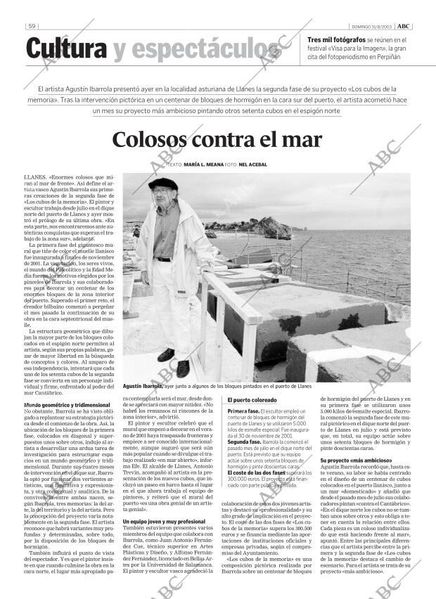 ABC MADRID 31-08-2003 página 59