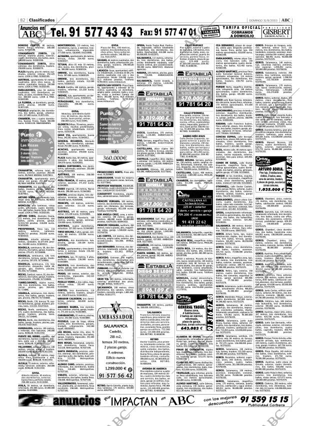 ABC MADRID 31-08-2003 página 82