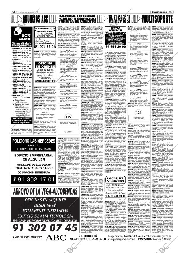 ABC MADRID 31-08-2003 página 93