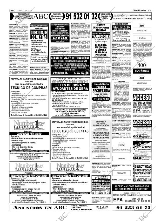 ABC MADRID 31-08-2003 página 95