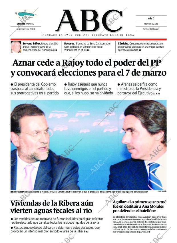 ABC CORDOBA 02-09-2003 página 1