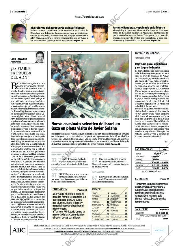 ABC CORDOBA 02-09-2003 página 2
