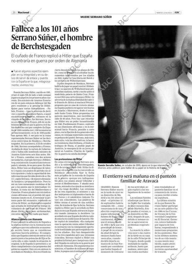 ABC CORDOBA 02-09-2003 página 26