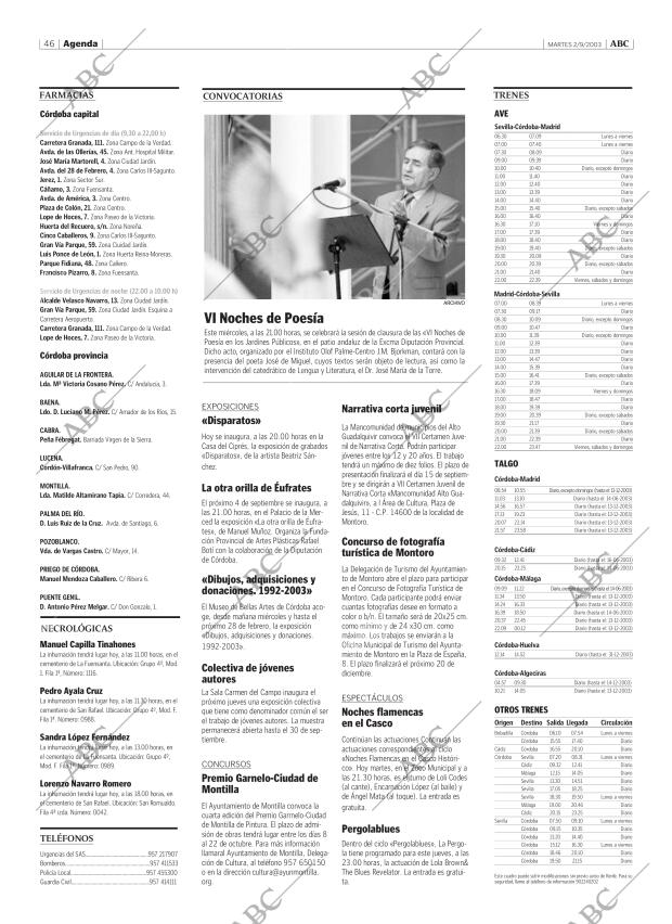 ABC CORDOBA 02-09-2003 página 46