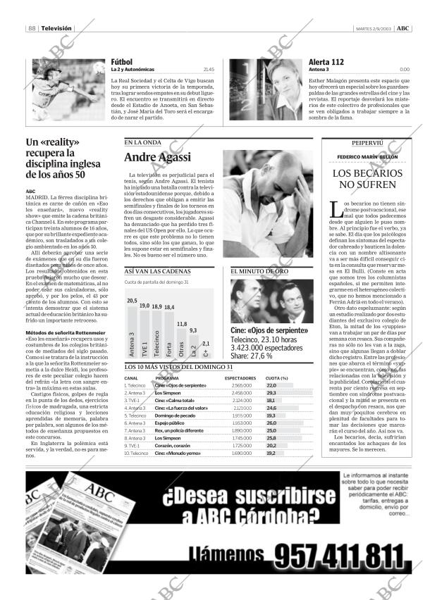 ABC CORDOBA 02-09-2003 página 88