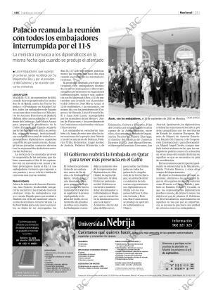 ABC MADRID 03-09-2003 página 23