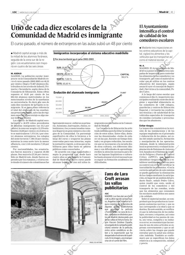 ABC MADRID 03-09-2003 página 41