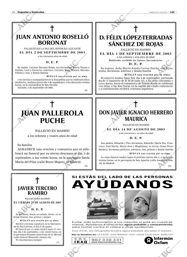 ABC MADRID 03-09-2003 página 66