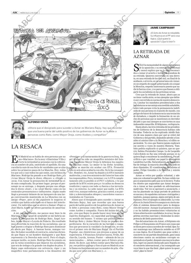 ABC MADRID 03-09-2003 página 9