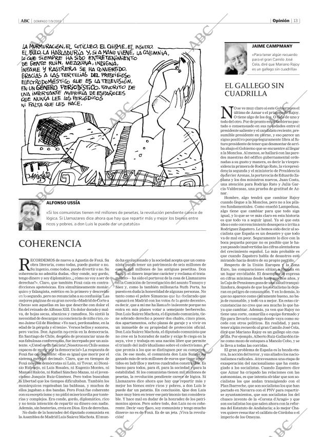 ABC MADRID 07-09-2003 página 13