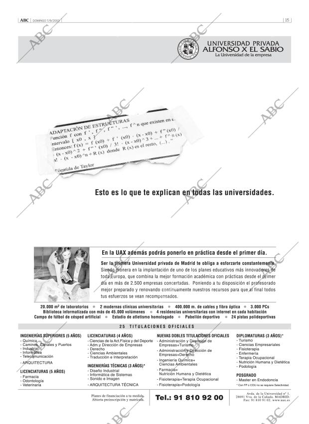 ABC MADRID 07-09-2003 página 15