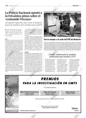ABC MADRID 07-09-2003 página 23