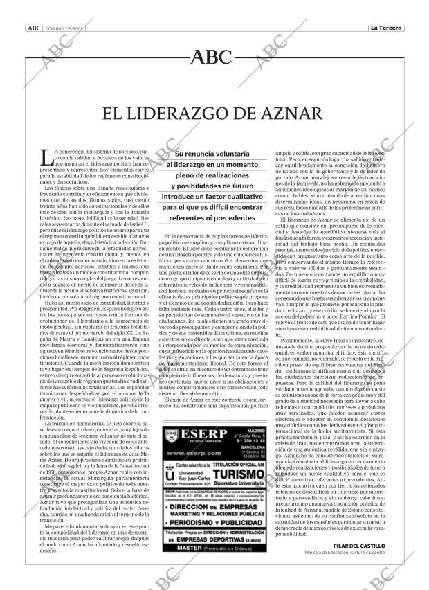 ABC MADRID 07-09-2003 página 3
