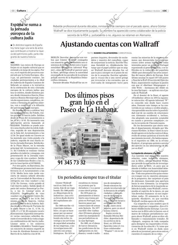 ABC MADRID 07-09-2003 página 68