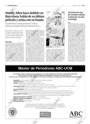 ABC MADRID 07-09-2003 página 70