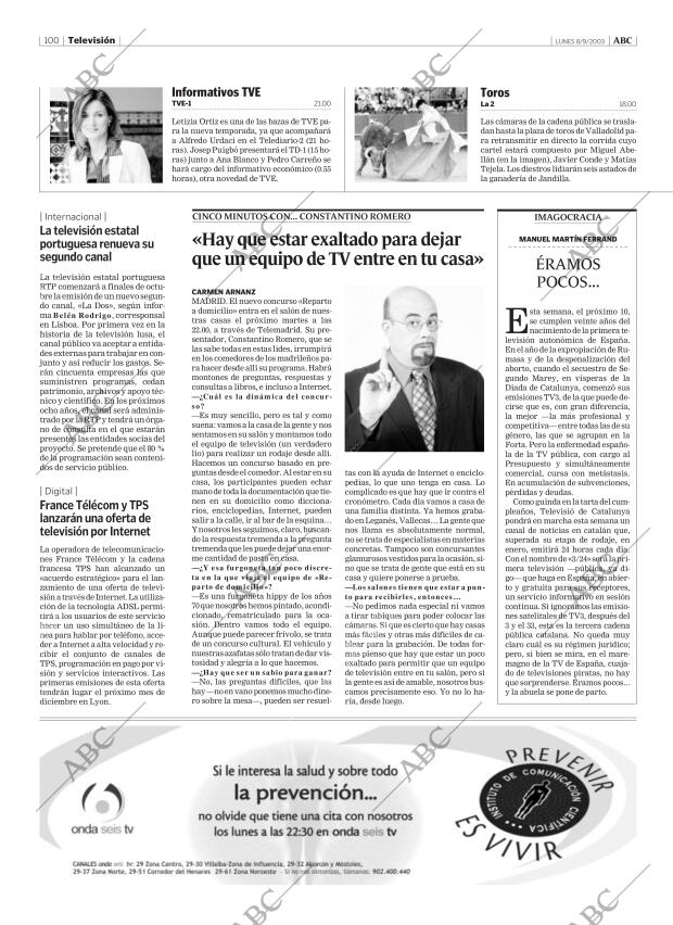 ABC MADRID 08-09-2003 página 100
