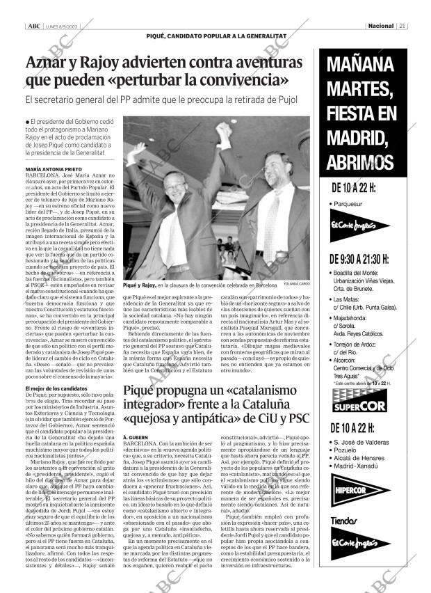 ABC MADRID 08-09-2003 página 21