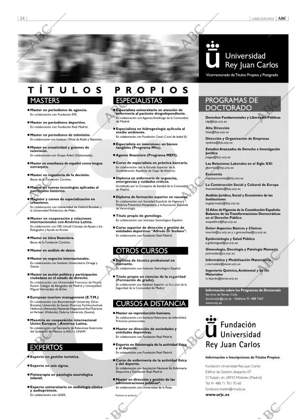 ABC MADRID 08-09-2003 página 24