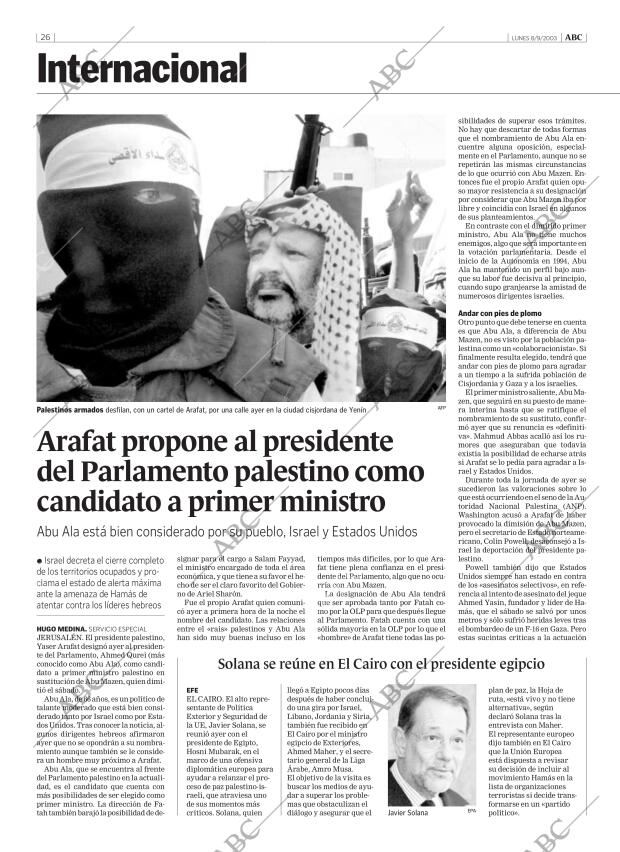 ABC MADRID 08-09-2003 página 26