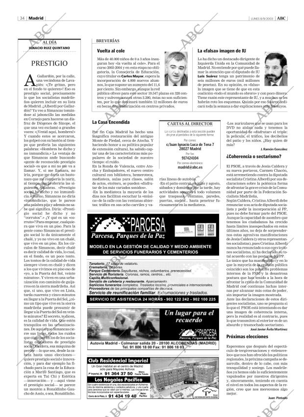 ABC MADRID 08-09-2003 página 34