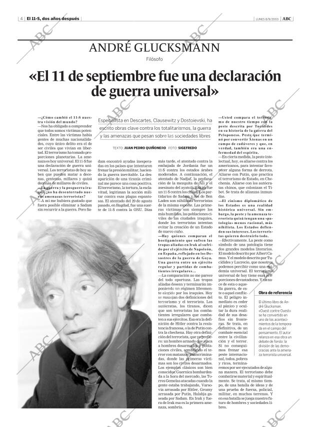 ABC MADRID 08-09-2003 página 4