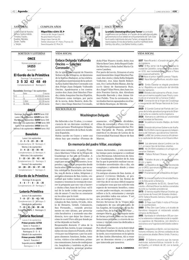 ABC MADRID 08-09-2003 página 42