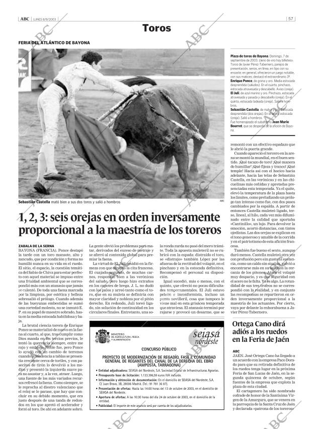 ABC MADRID 08-09-2003 página 57