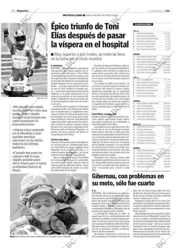 ABC MADRID 08-09-2003 página 87