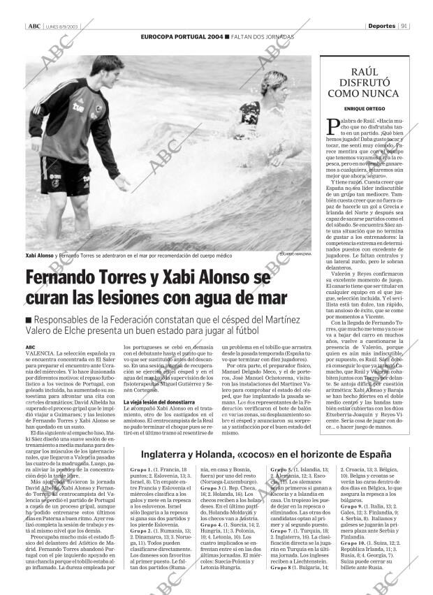 ABC MADRID 08-09-2003 página 91