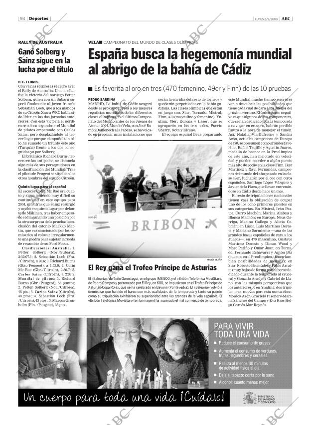 ABC MADRID 08-09-2003 página 94