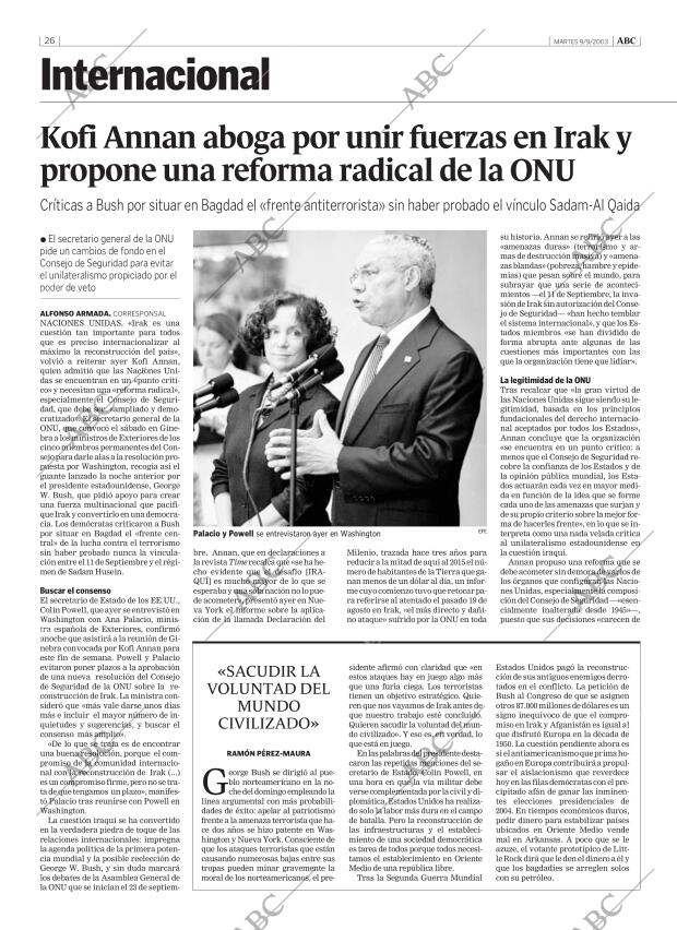 ABC MADRID 09-09-2003 página 26