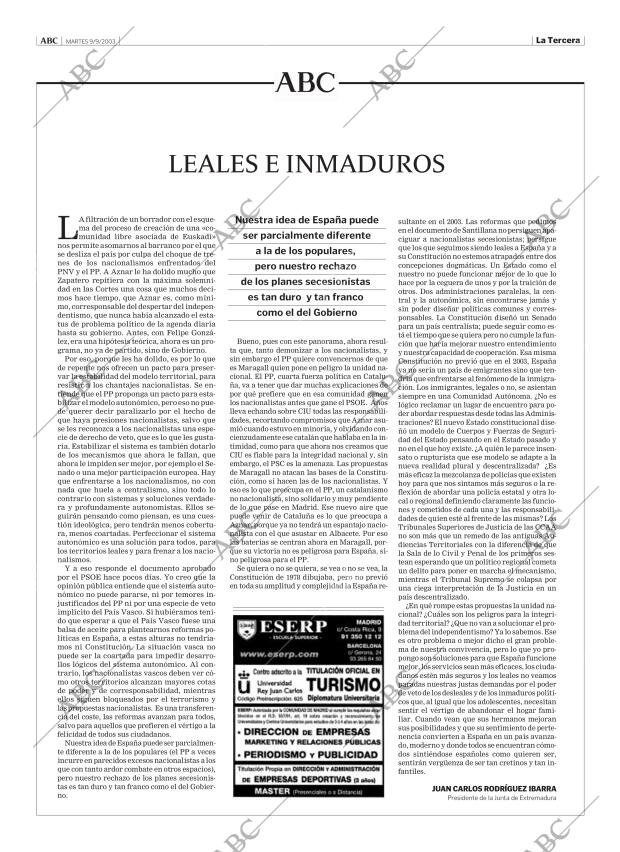ABC MADRID 09-09-2003 página 3
