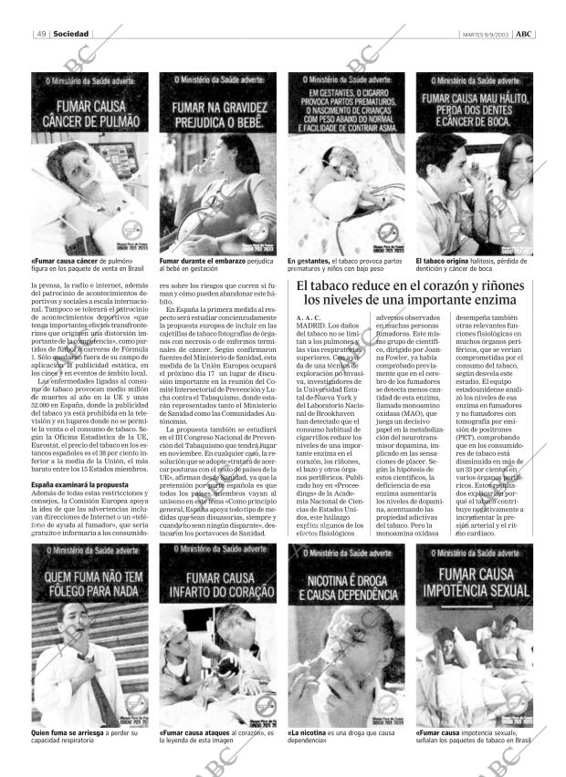 ABC MADRID 09-09-2003 página 49