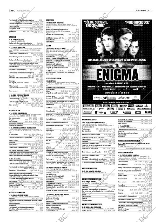ABC MADRID 09-09-2003 página 67