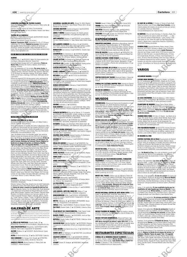 ABC MADRID 09-09-2003 página 69
