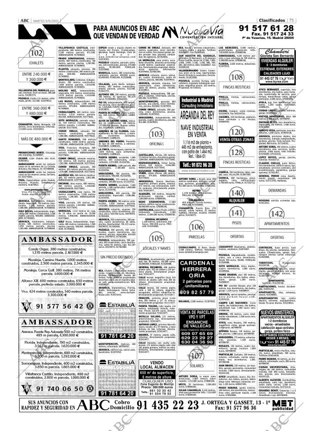 ABC MADRID 09-09-2003 página 75