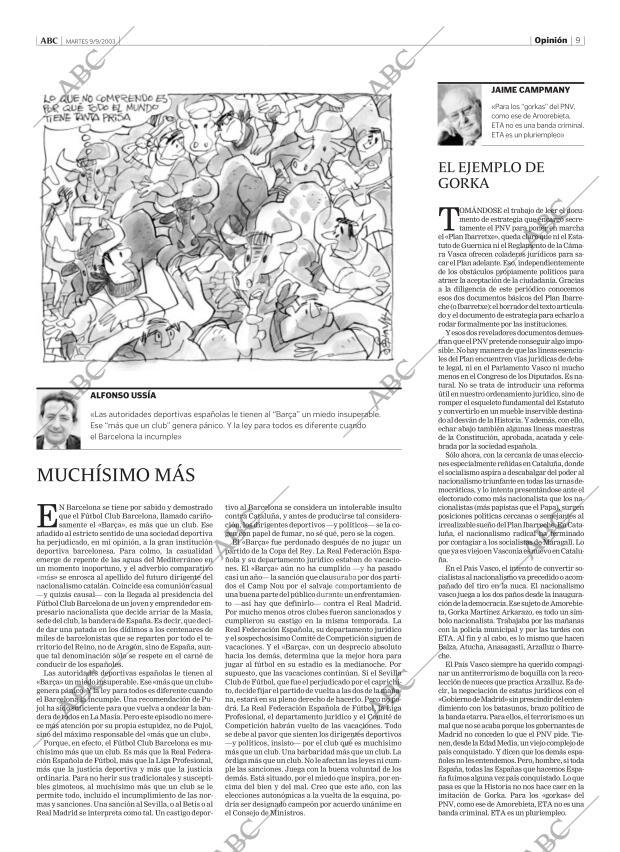 ABC MADRID 09-09-2003 página 9