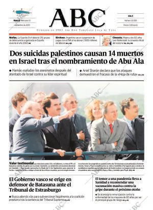 ABC MADRID 10-09-2003