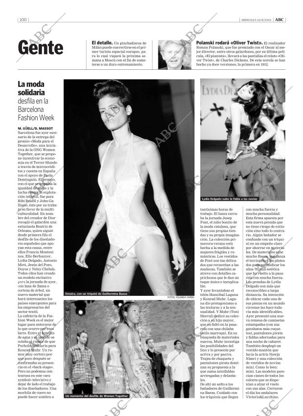 ABC MADRID 10-09-2003 página 100