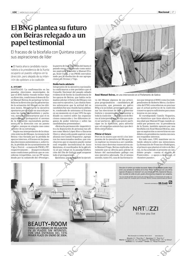 ABC MADRID 10-09-2003 página 17