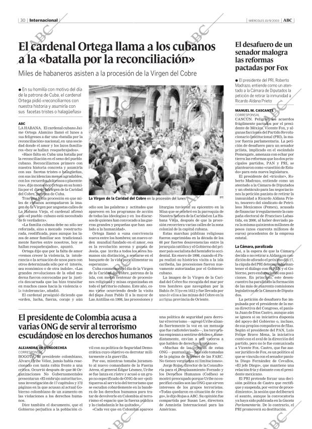 ABC MADRID 10-09-2003 página 30