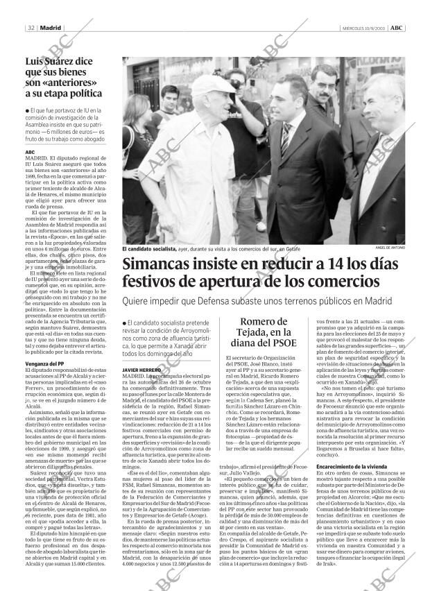 ABC MADRID 10-09-2003 página 32