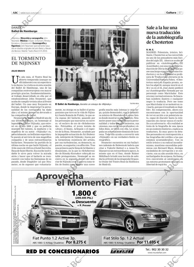 ABC MADRID 10-09-2003 página 57