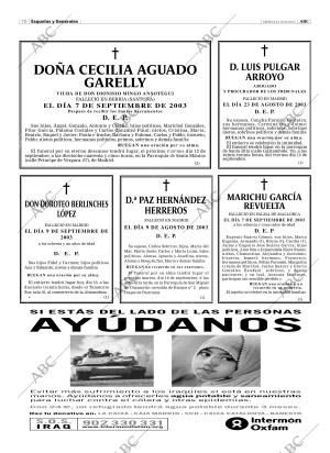 ABC MADRID 10-09-2003 página 70