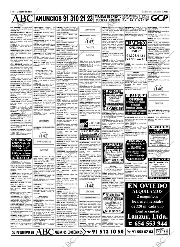 ABC MADRID 10-09-2003 página 78
