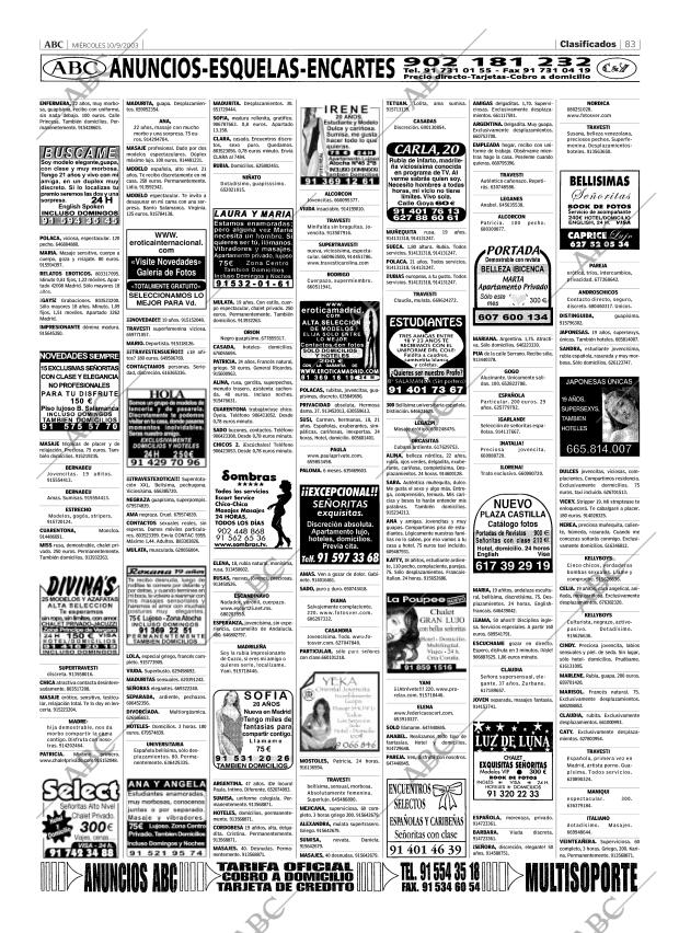 ABC MADRID 10-09-2003 página 83