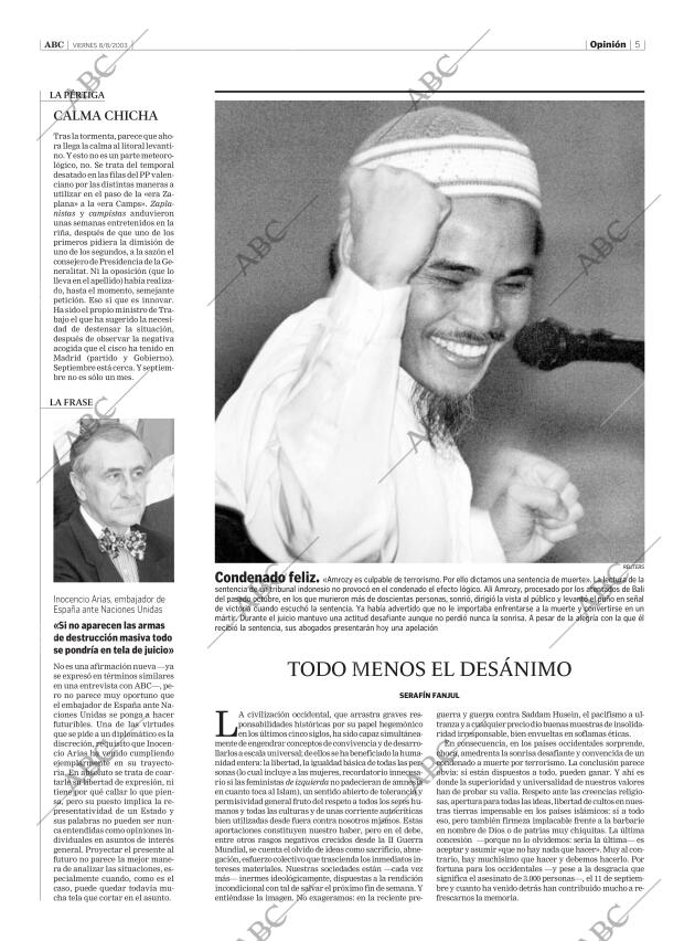 ABC MADRID 10-09-2003 página 88