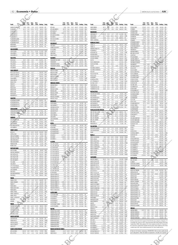 ABC MADRID 10-09-2003 página 92