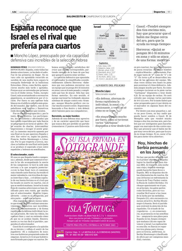 ABC MADRID 10-09-2003 página 99